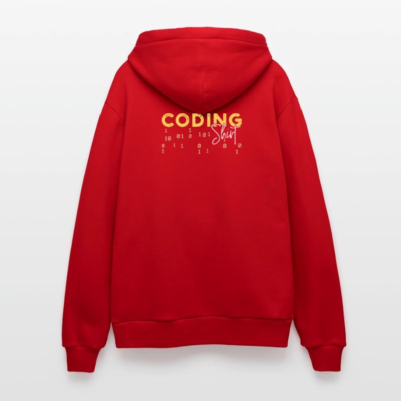 Coden Statement Développeur Programmeur Scripting Veste à capuche bio décontractée fabriquée en UE