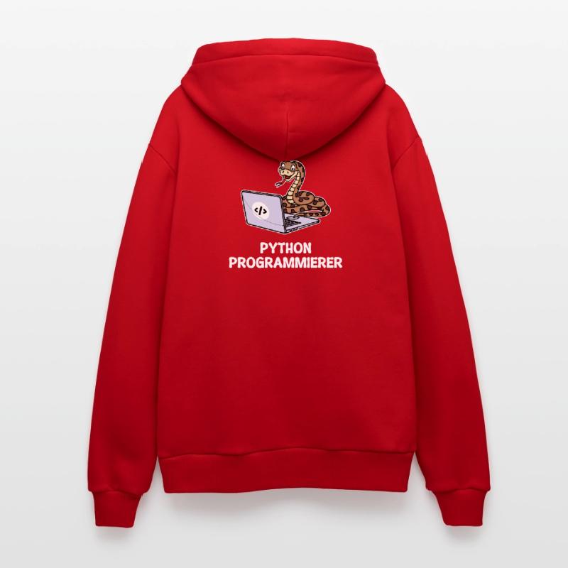 Developer Coden Statement Computer Programmierer Organic Relaxed Kapuzenjacke Made in EU