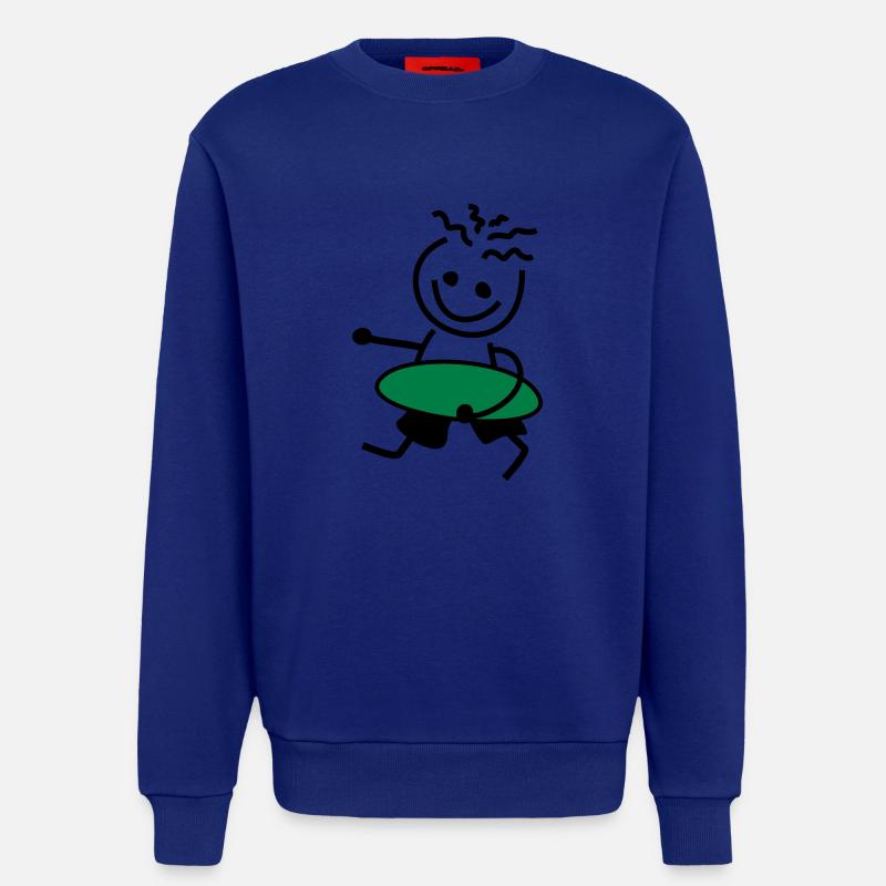 FRED MIT BRETT - Sweatshirt - made by SPREAD  - Iconic Blue