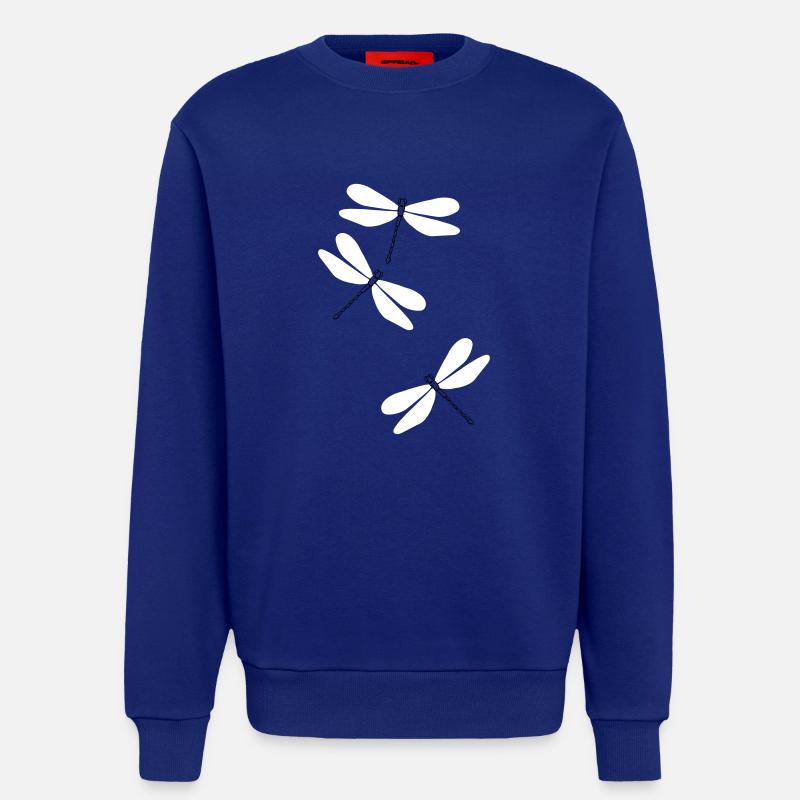 Libellen beu5 - Sweatshirt - made by SPREAD  - Iconic Blue