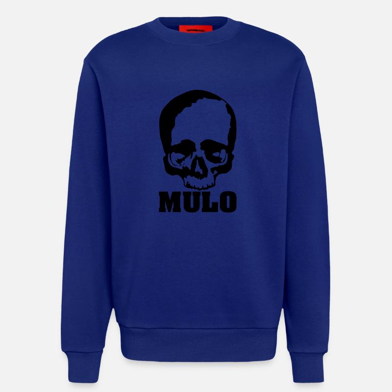 Mulo / manisch / tot / kaputt / Skull - Sweatshirt - made by SPREAD - Iconic Blue