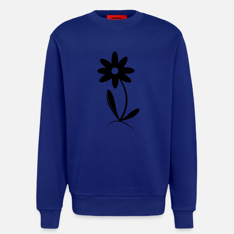 Blume Blümchen - Sweatshirt - made by SPREAD  - Iconic Blue