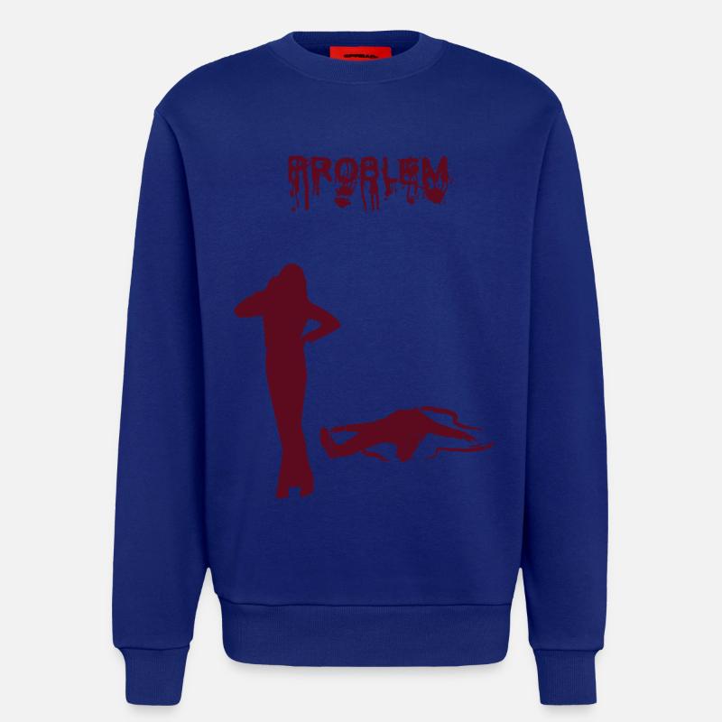 Problem Part1 - Sweatshirt - made by SPREAD  - Iconic Blue