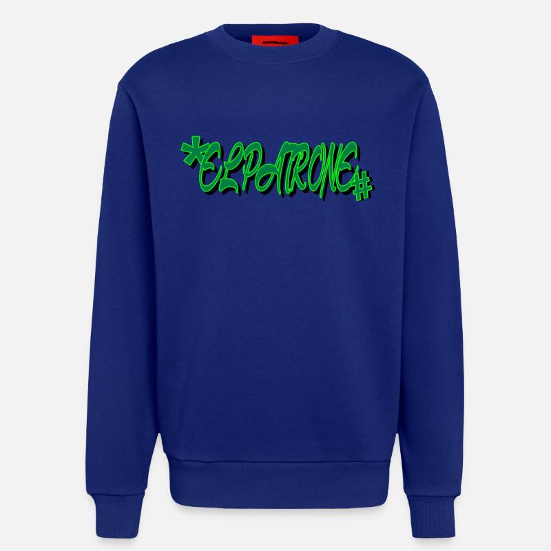 El Patrone one - Sweatshirt - made by SPREAD  - Iconic Blue