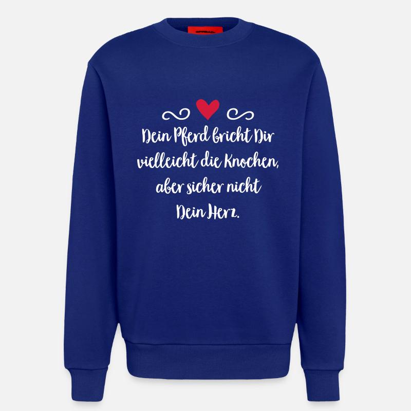 Pferd - Sweatshirt - made by SPREAD  - Iconic Blue