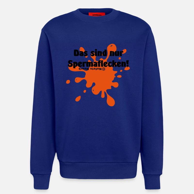 Spermaflecken - Sweatshirt - made by SPREAD  - Iconic Blue