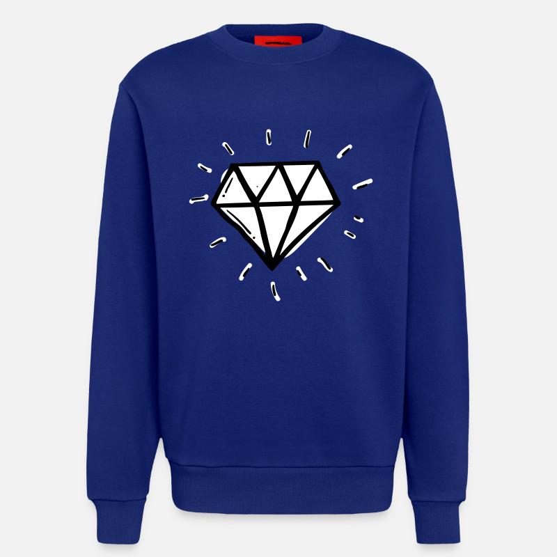 Diamant - Sweatshirt - made by SPREAD  - Iconic Blue
