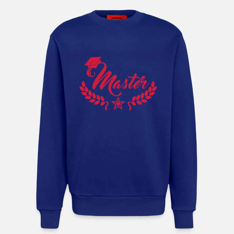 master abschluss - Sweatshirt - made by SPREAD  - Iconic Blue