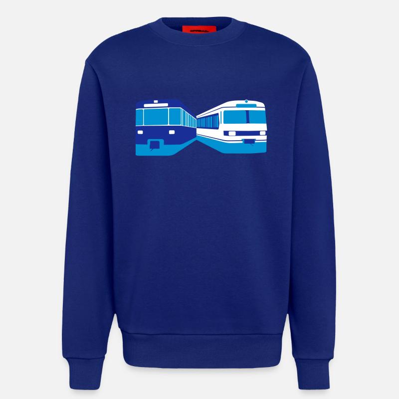U-Bahn + S-Bahn München - Sweatshirt - made by SPREAD  - Iconic Blue
