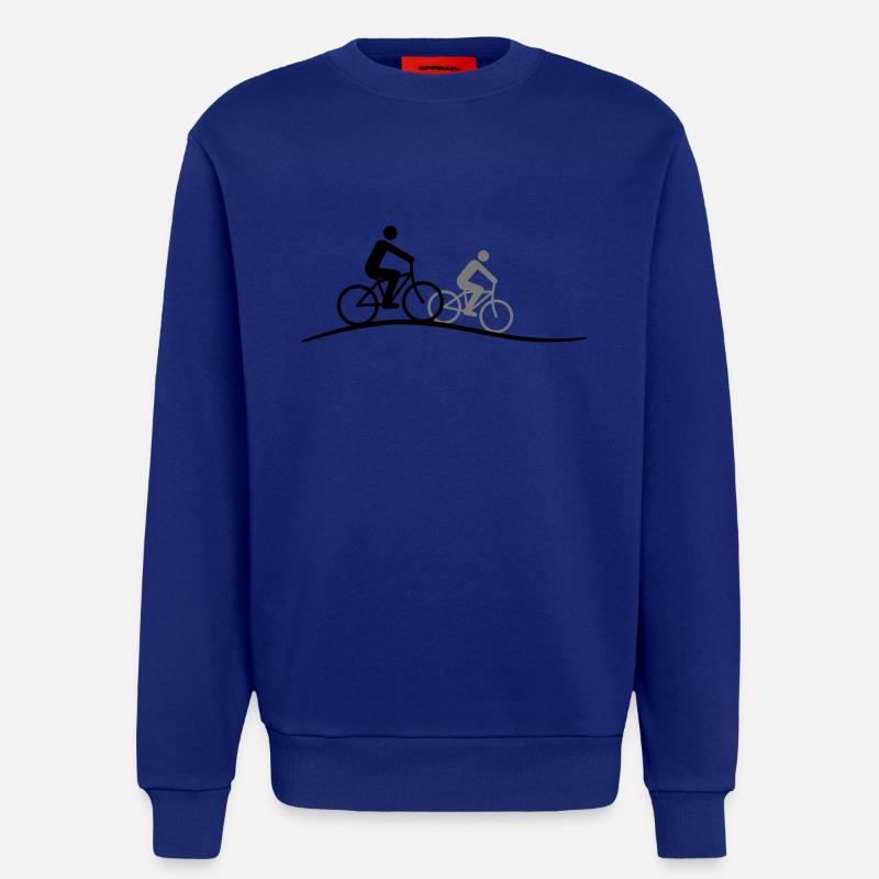 Sport - Radfahrer - Sweatshirt - made by SPREAD  - Iconic Blue
