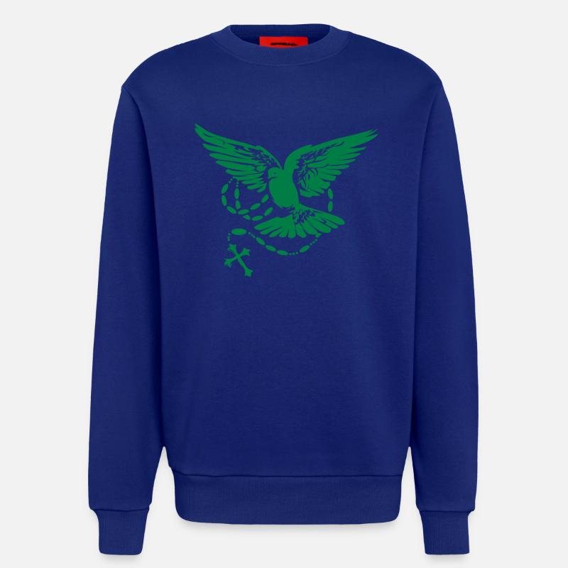taube heiliger geist - Sweatshirt - made by SPREAD  - Iconic Blue