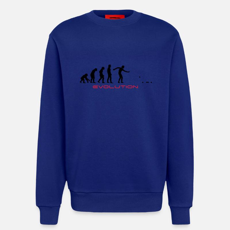 Eigelb Pétanque-T-Shirts - Sweatshirt - made by SPREAD  - Iconic Blue