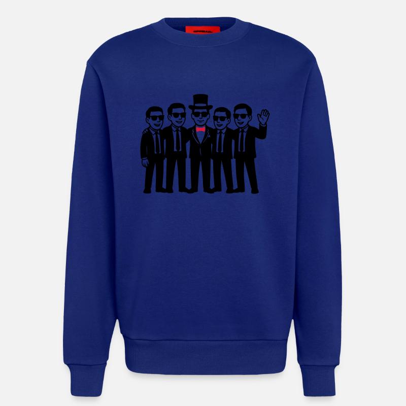 Bachelor Team Groom - Sweatshirt - made by SPREAD  - Iconic Blue