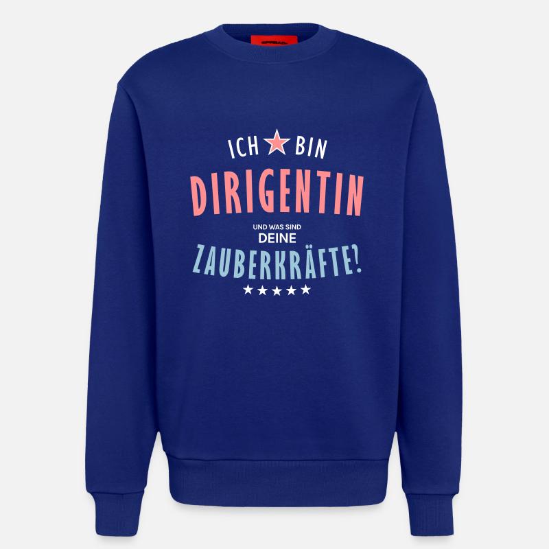 Dirigentin Beruf - Geschenk - Sweatshirt - made by SPREAD  - Iconic Blue