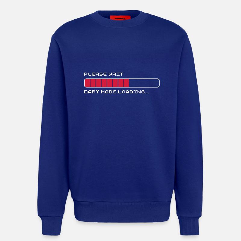 Dart Mode Loading... - Sweatshirt - made by SPREAD  - Iconic Blue