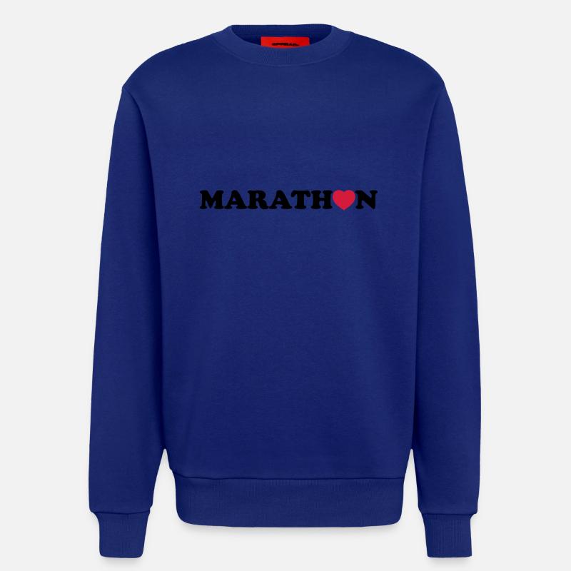 marathon - Sweatshirt - made by SPREAD  - Iconic Blue