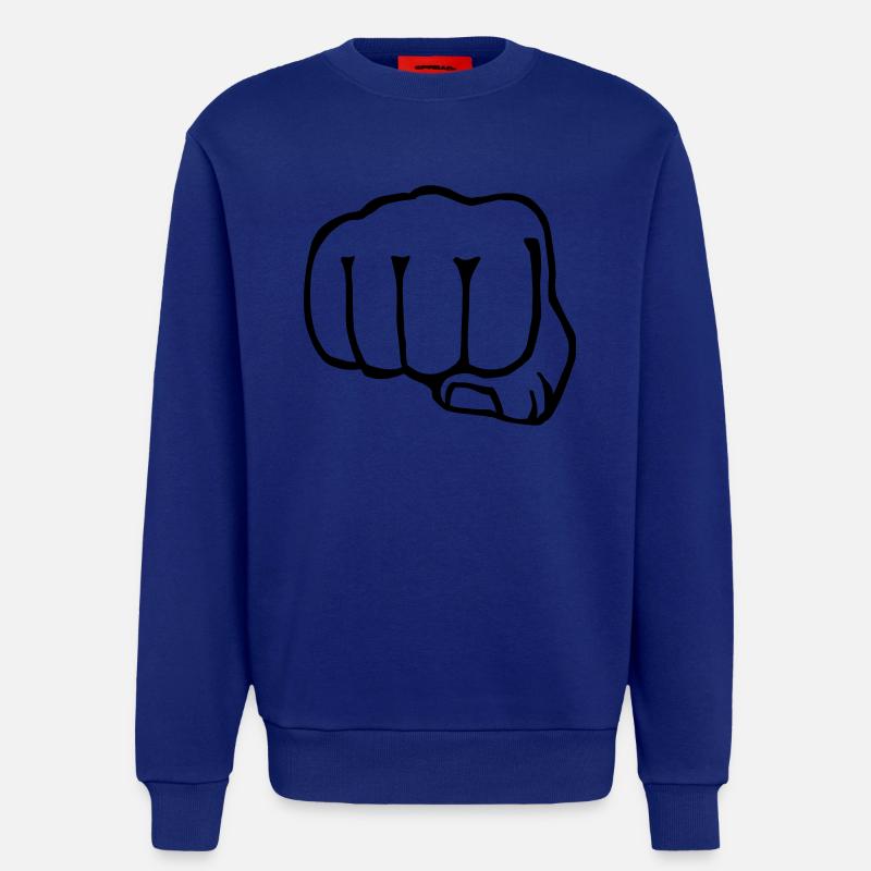 Bruder Faust - Box - Sweatshirt - made by SPREAD  - Iconic Blue