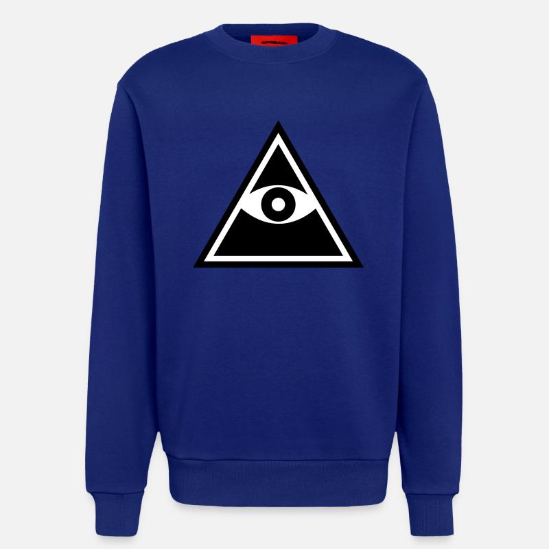 Iluminati - Sweatshirt - made by SPREAD  - Iconic Blue