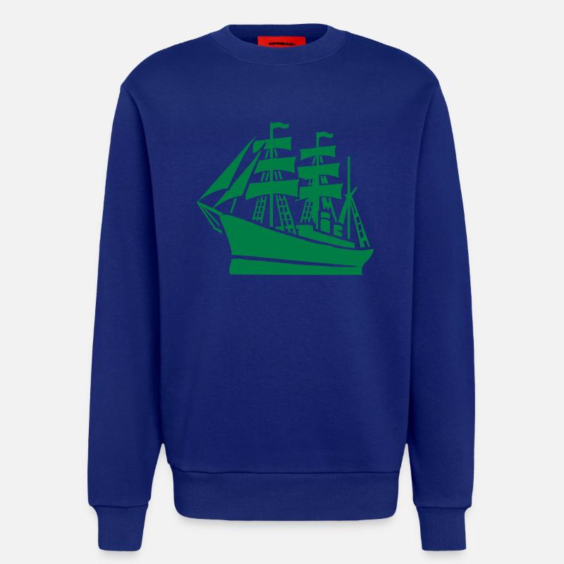 Schiff Schifffahrt - Sweatshirt - made by SPREAD  - Iconic Blue