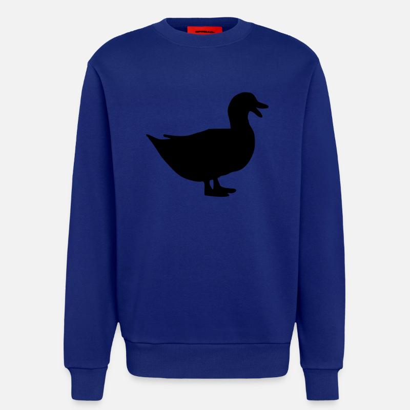 Canard - Sweat bio décontracté fabriqué en UE - Iconic Blue