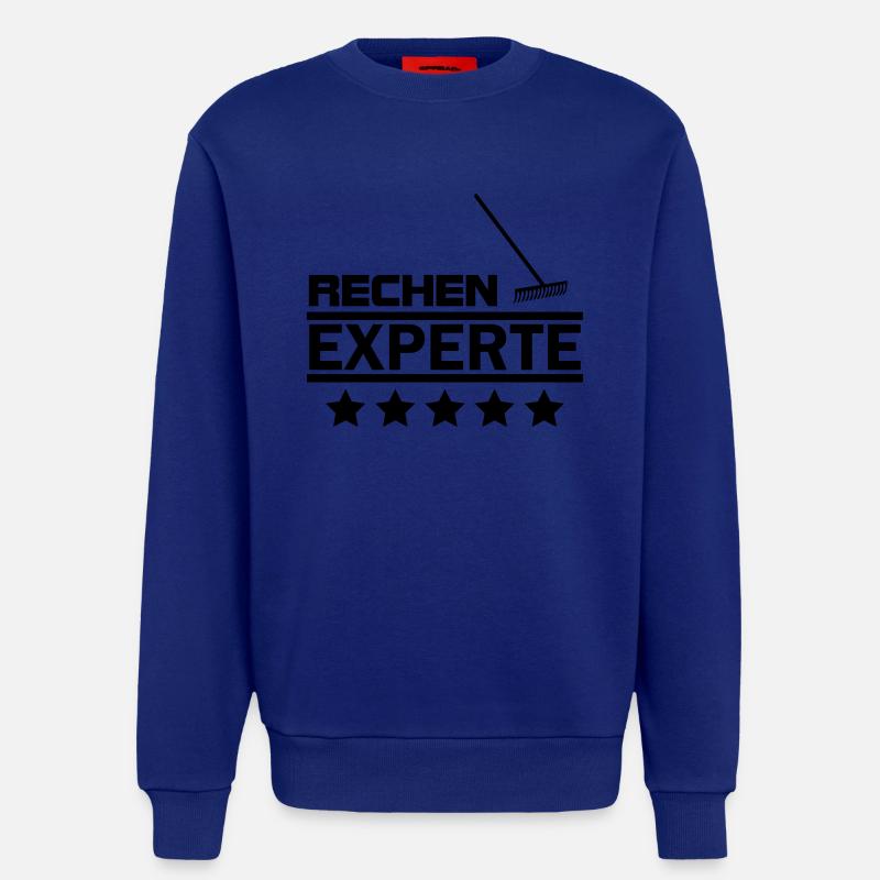 rechen experte - Sweatshirt - made by SPREAD  - Iconic Blue