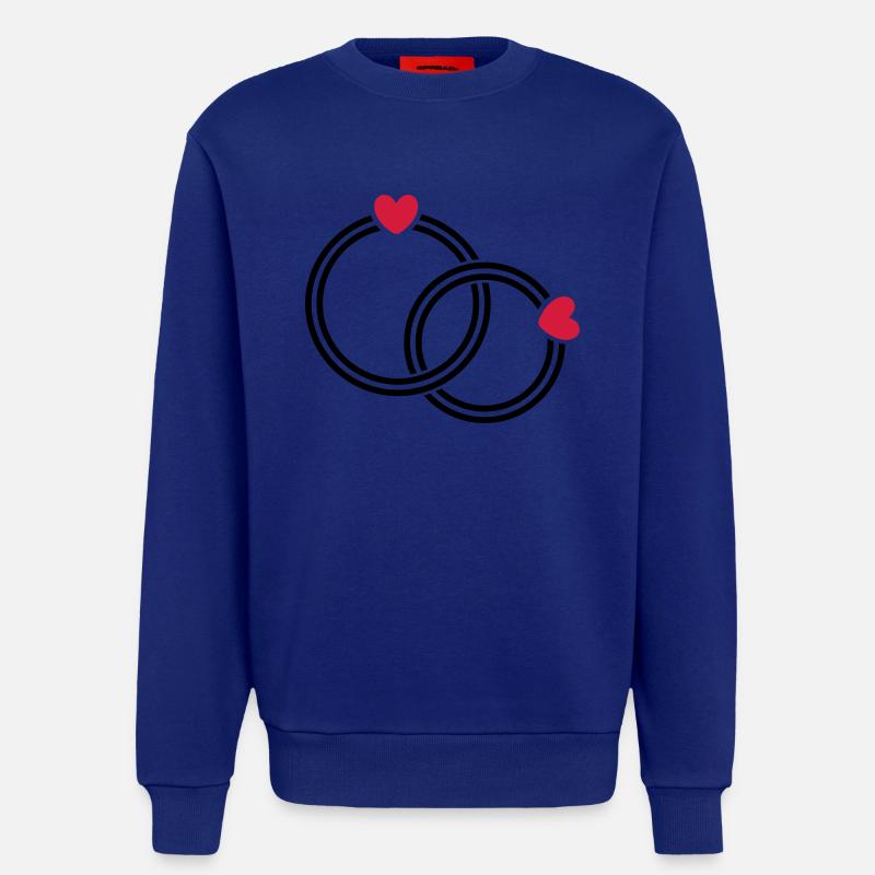 Eheringe - Sweatshirt - made by SPREAD  - Iconic Blue