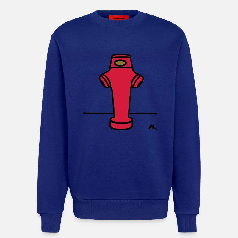 Wasserhydrant - Sweatshirt - made by SPREAD  - Iconic Blue