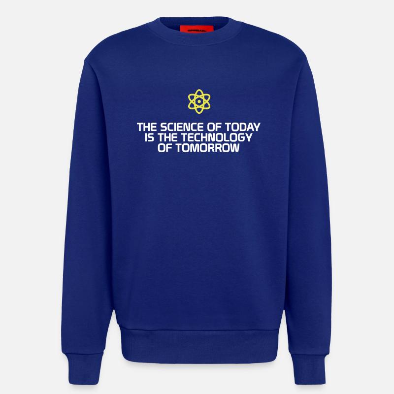 La science. La science. cadeau - Sweat bio décontracté fabriqué en UE - Iconic Blue