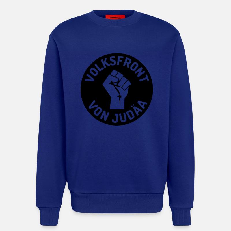Volksfront der Spalter - Sweatshirt - made by SPREAD  - Iconic Blue
