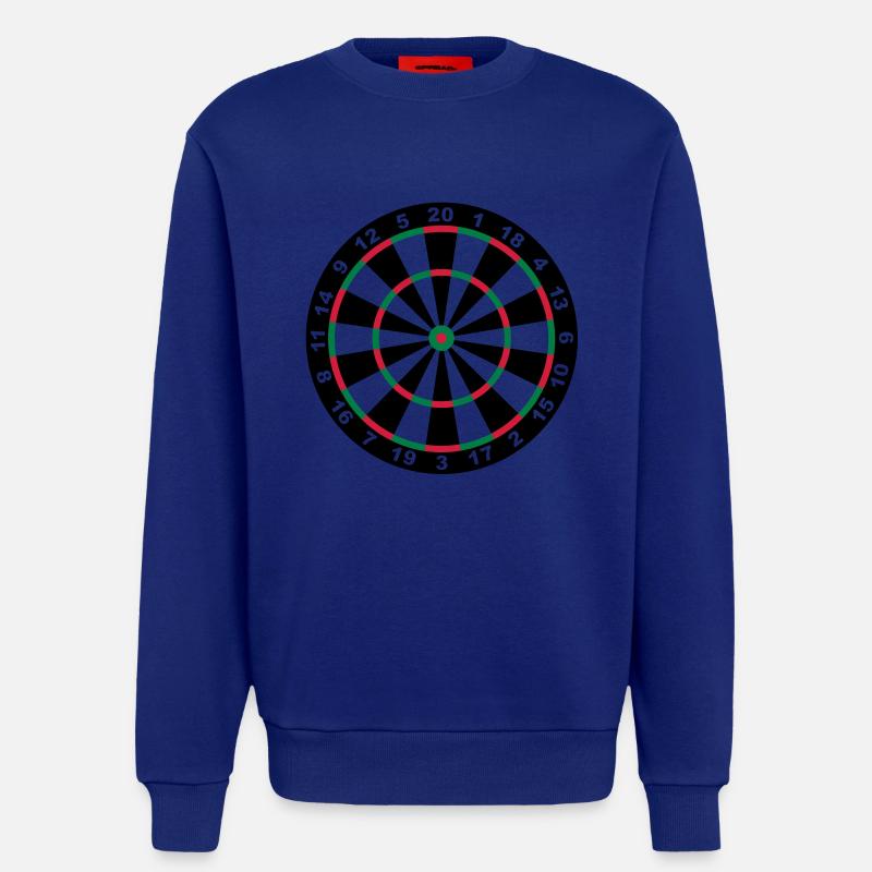 Dartscheibe - Sweatshirt - made by SPREAD  - Iconic Blue
