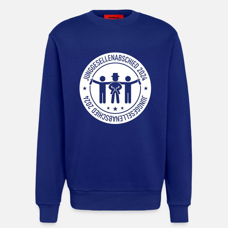 Junggesellenabschied 2024 - Sweatshirt - made by SPREAD  - Iconic Blue