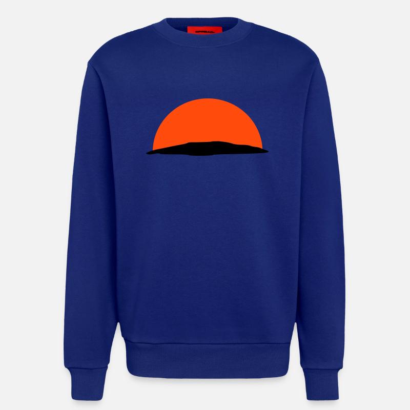 sunset - Sweatshirt - made by SPREAD  - Iconic Blue