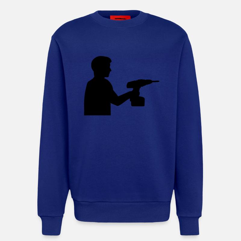 Handwerker - Sweatshirt - made by SPREAD  - Iconic Blue