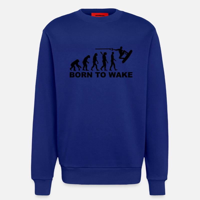 Evolution Wakeboard - Sweatshirt - made by SPREAD  - Iconic Blue