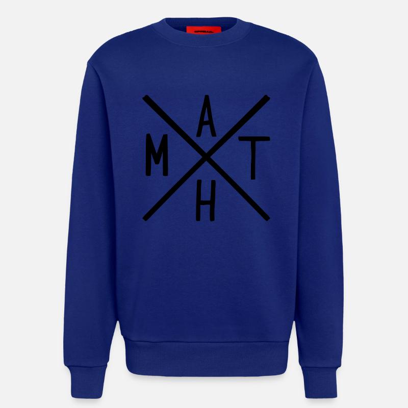 Math - Sweatshirt - made by SPREAD  - Iconic Blue