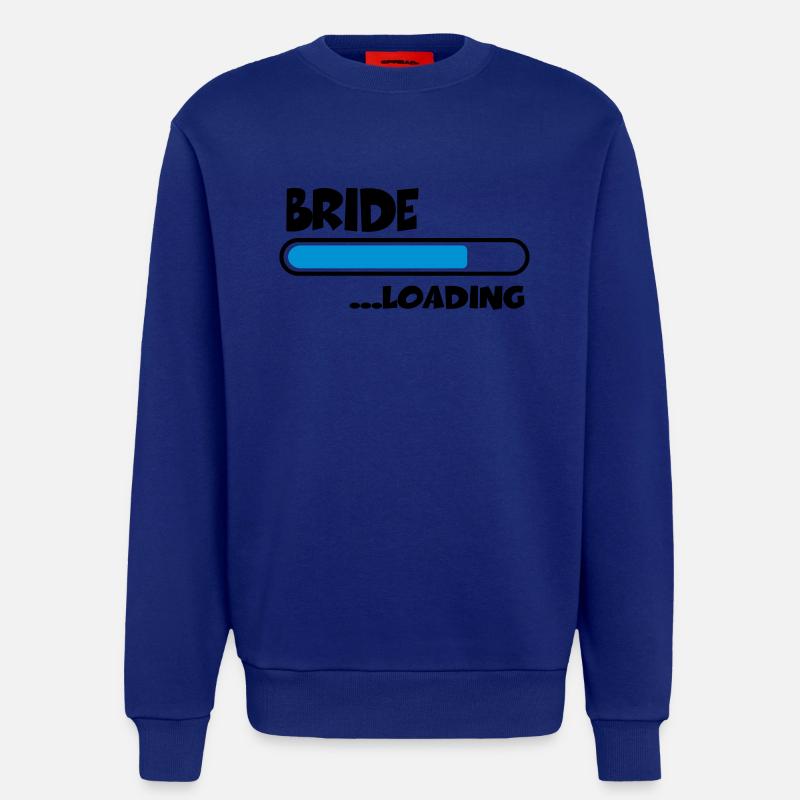 Bride loading - Sweatshirt - made by SPREAD  - Iconic Blue