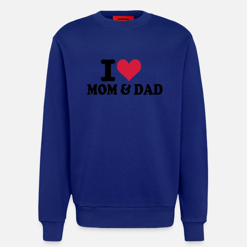 Mom & Dad - Mutter & Vater - Sweatshirt - made by SPREAD  - Iconic Blue