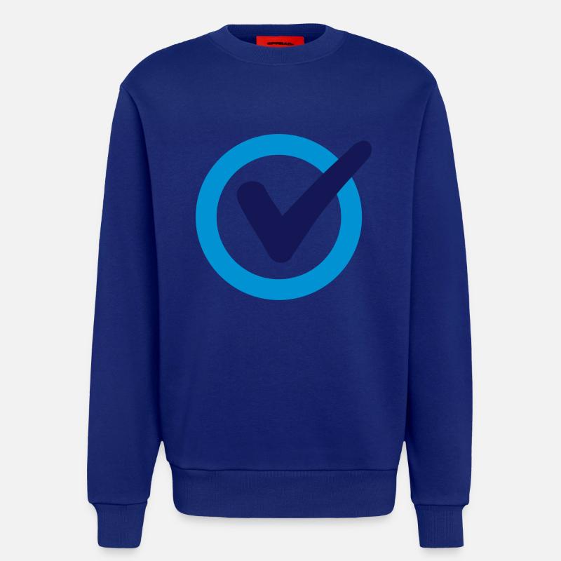 Coche - Sweat bio décontracté fabriqué en UE - Iconic Blue