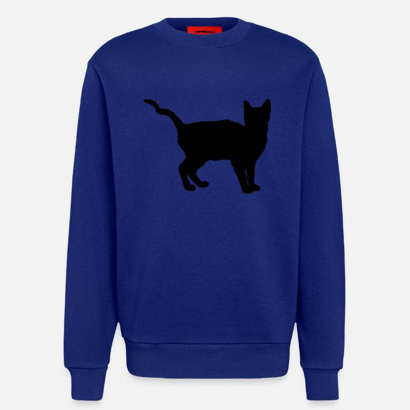 katze - Sweatshirt - made by SPREAD  - Iconic Blue