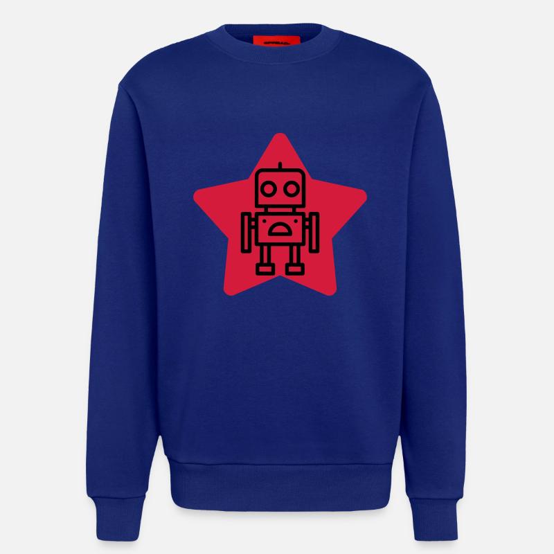 Robotik / Roboter / Robot / Robotics - Sweatshirt - made by SPREAD  - Iconic Blue