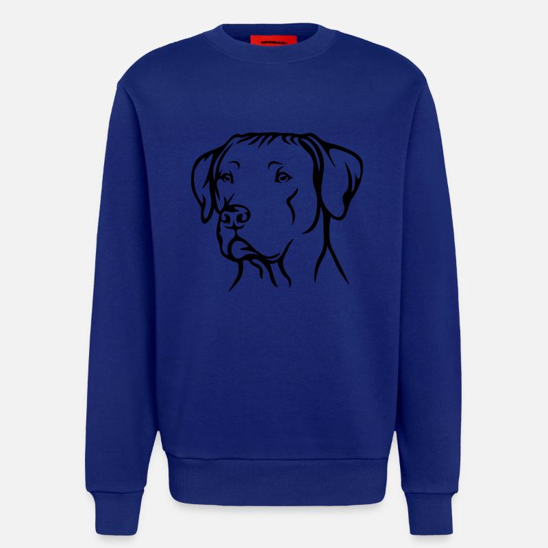 Rhodesian Ridgeback - Sweatshirt - made by SPREAD  - Iconic Blue