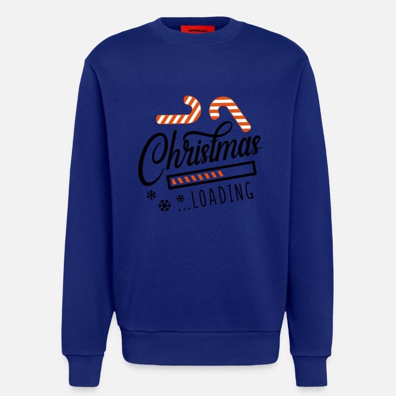 christmas loading - Sweatshirt - made by SPREAD  - Iconic Blue