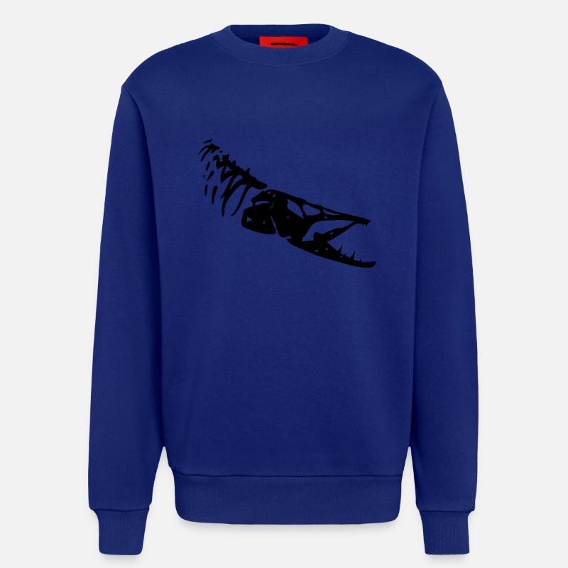 pike_bone1 - Sweatshirt - made by SPREAD  - Iconic Blue