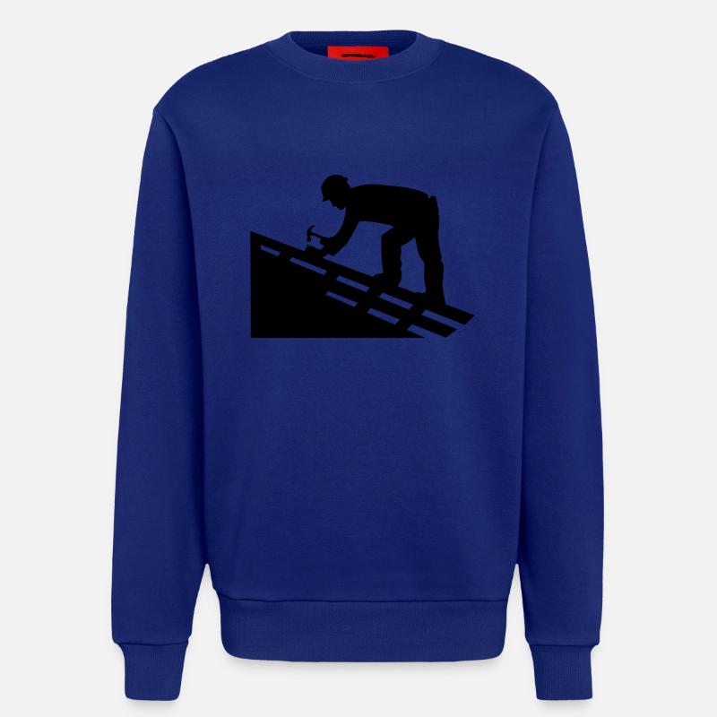 Dachdecker - Sweatshirt - made by SPREAD  - Iconic Blue