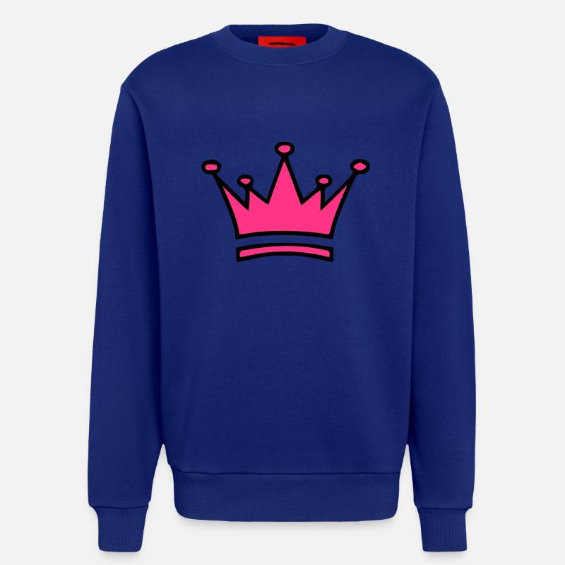 KRONE - Sweatshirt - made by SPREAD  - Iconic Blue