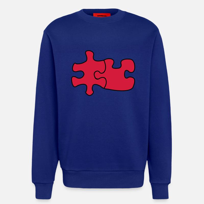 puzzle1 - Sweatshirt - made by SPREAD  - Iconic Blue