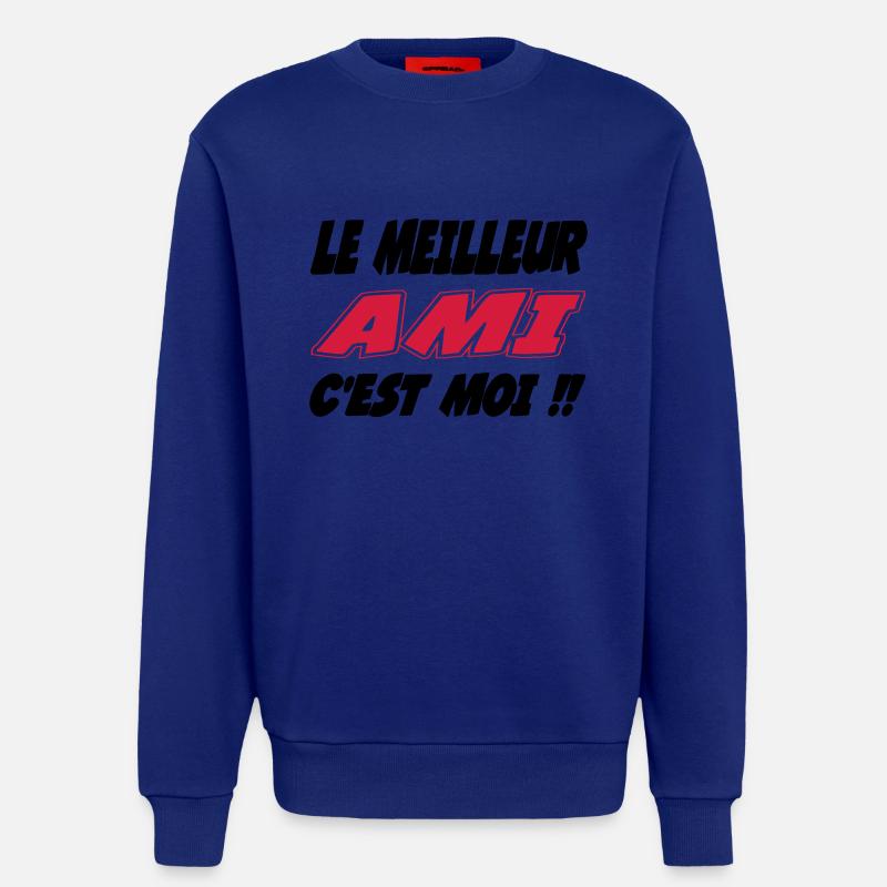 Der beste FREUND bin ich!! - Sweatshirt - made by SPREAD  - Iconic Blue
