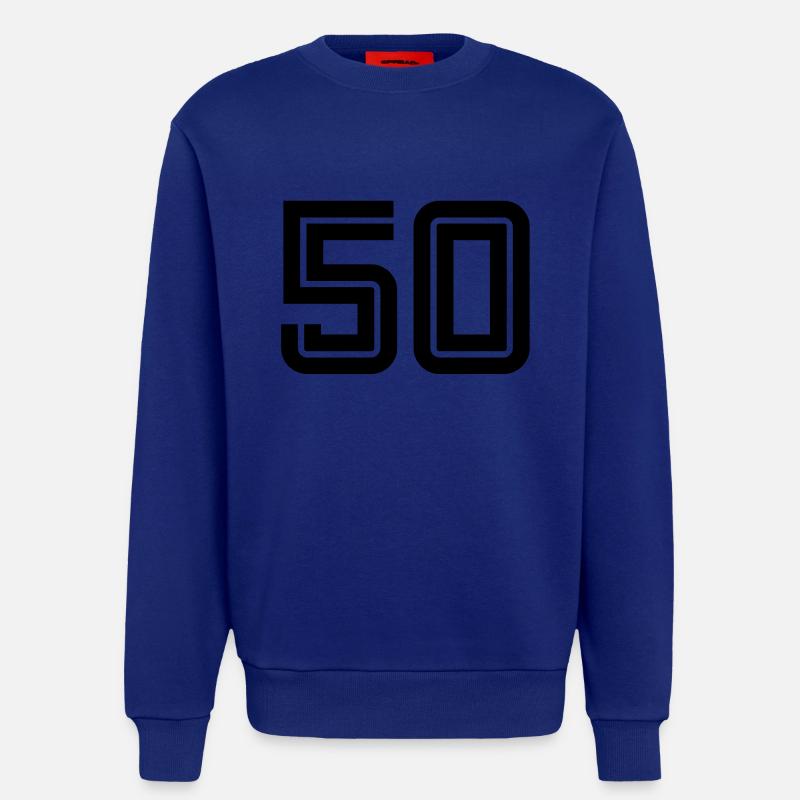 50f - Sweatshirt - made by SPREAD  - Iconic Blue