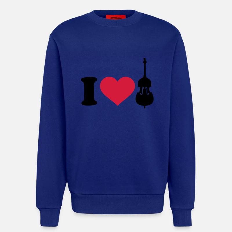Kontrabass - Sweatshirt - made by SPREAD  - Iconic Blue