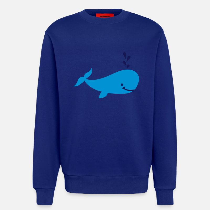 Wal - Sweatshirt - made by SPREAD  - Iconic Blue